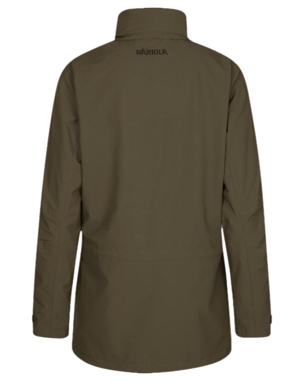 Willow Green Coloured Harkila Womens Orton Tech HWS Jacket on white background 