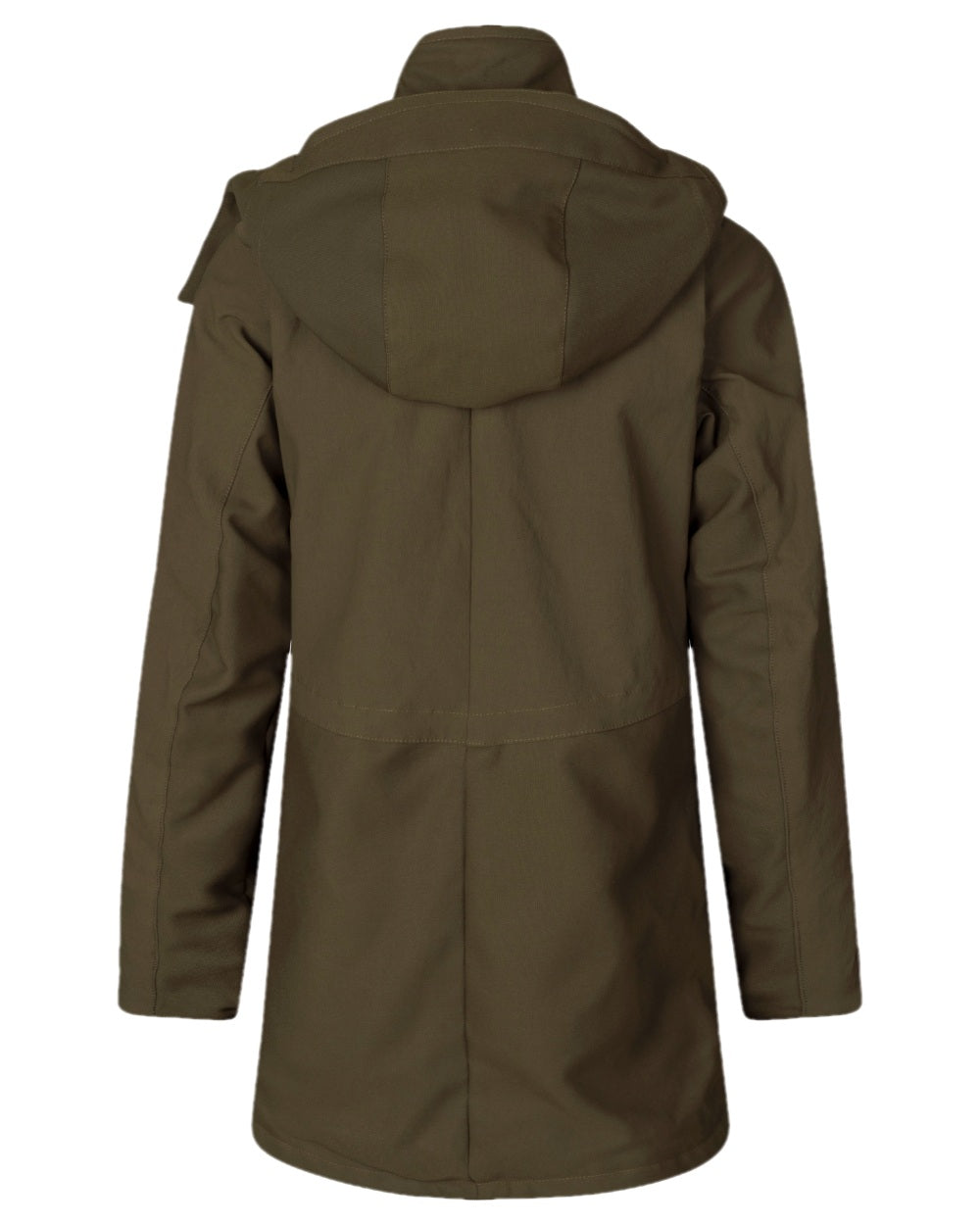 Willow Green Coloured Harkila Womens Pro Hunter GTX Jacket on white background 