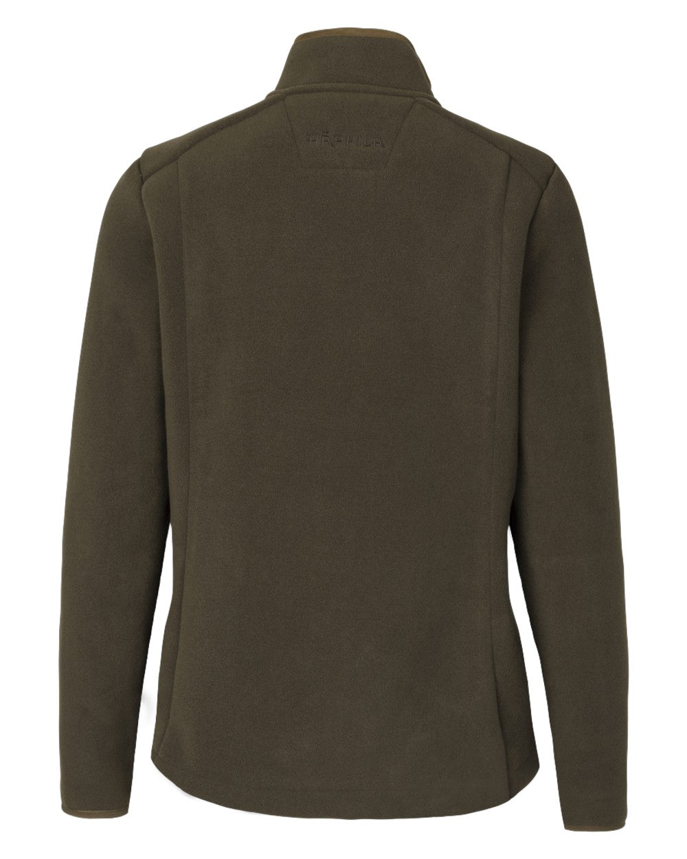 Willow Green Coloured Harkila Womens Sandhem Sherpa Fleece Jacket on white background 