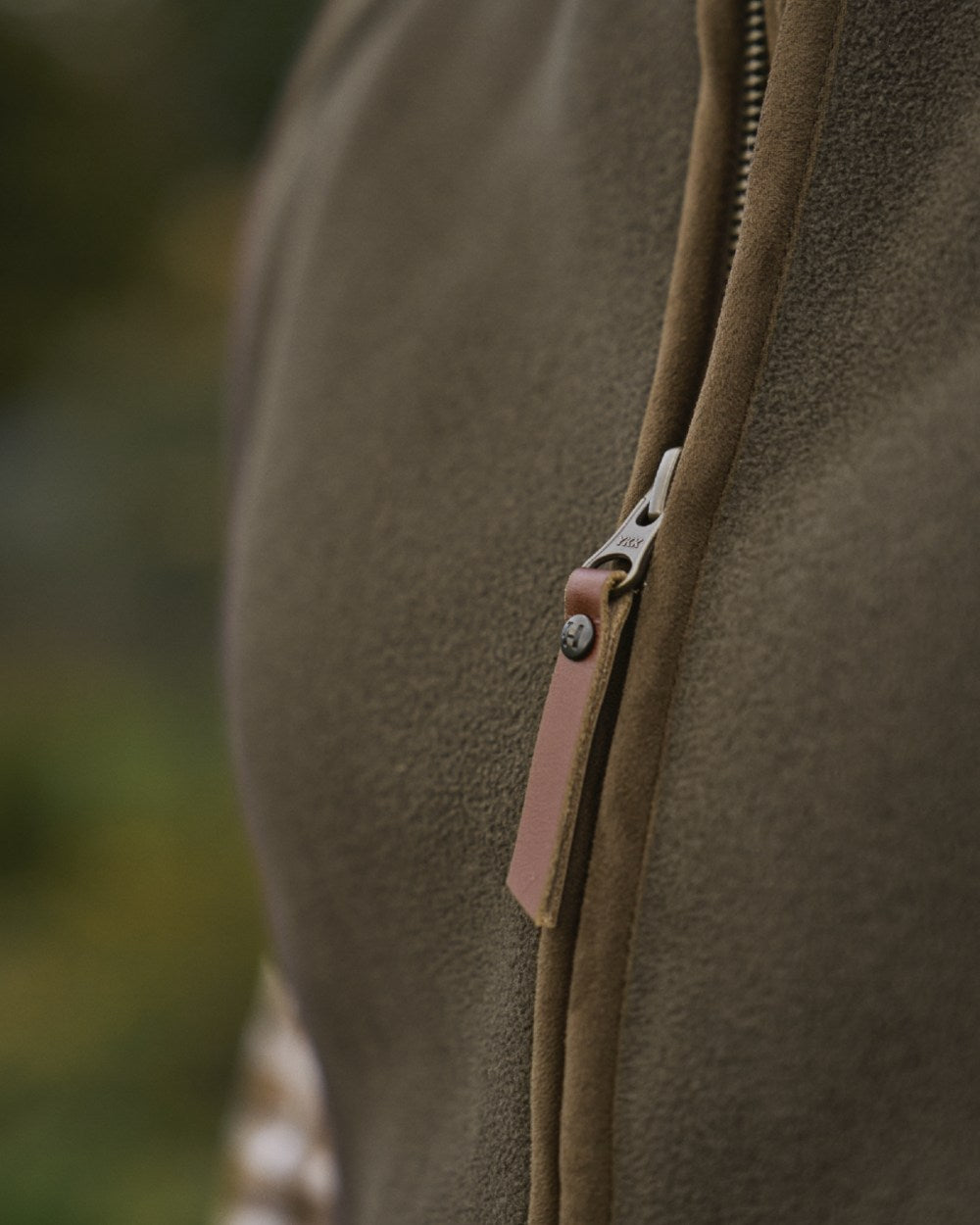 Willow Green Coloured Harkila Womens Sandhem Sherpa Fleece Waistcoat on white background 