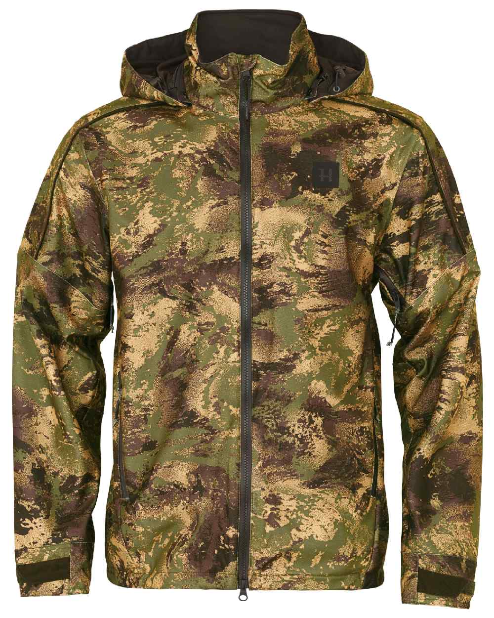 AXIS Forest coloured Harkila Deer Stalker Camo HWS Jacket on white background