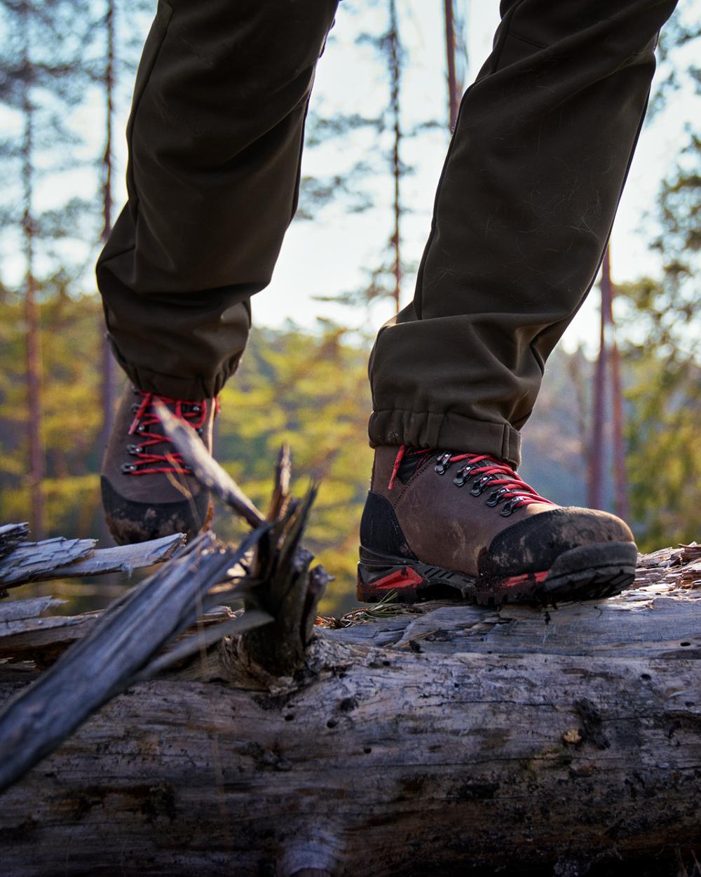 Harkila Forest Hunter Mid GTX Boots in Dark Brown 