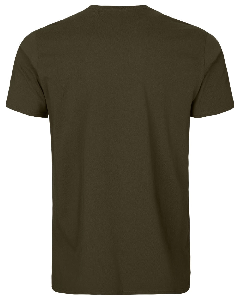 Willow Green coloured Harkila Gorm Short Sleeved T-Shirt on white background 