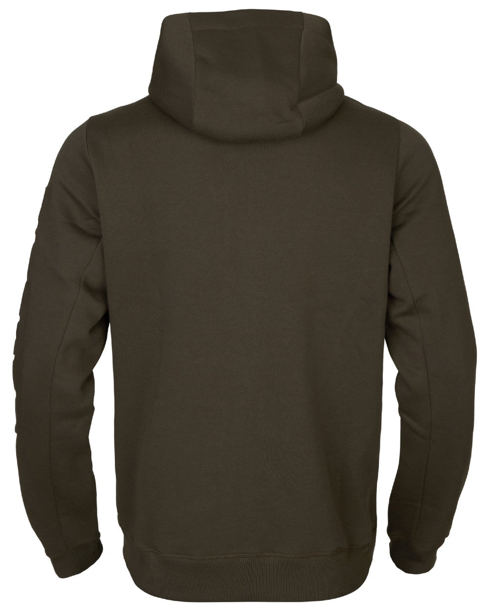 Shadow Brown coloured Harkila Hoodie on white background 