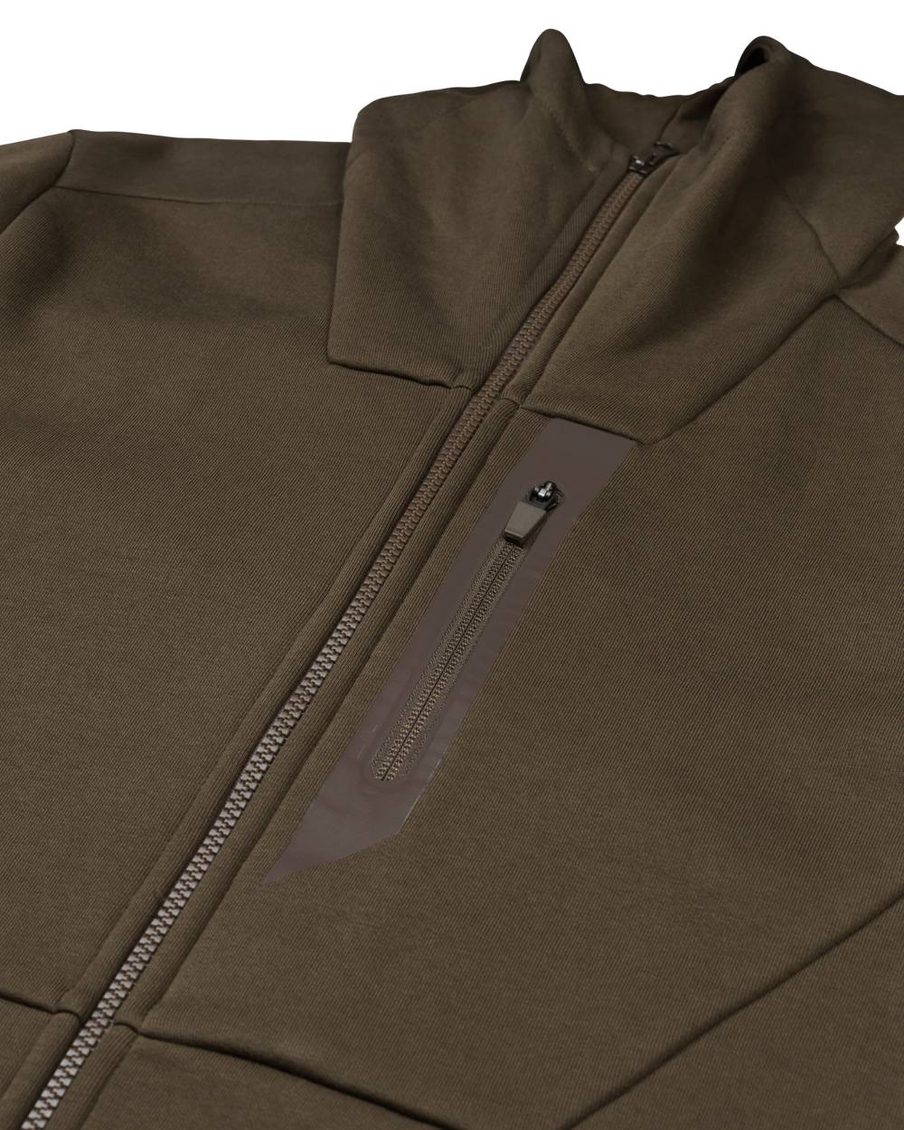 Willow Green coloured Harkila Hoodie on white background 