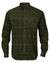 Harkila Kaldfjord Corduroy Check Shirt in Willow Green Check #colour_willow-green-check