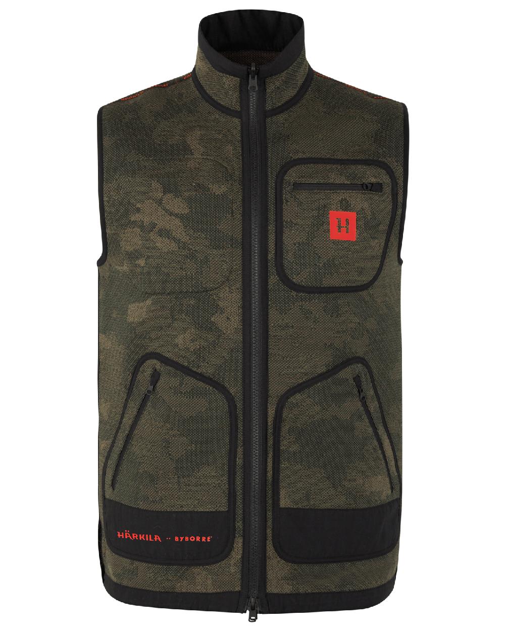 AXIS MSP Limited Edition coloured Harkila Kamko Pro Edition Reversible Waistcoat on white background