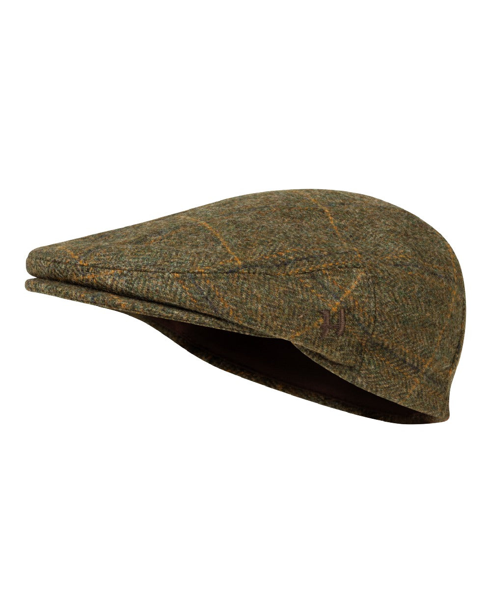 Harkila Kenmore Flat Cap in Forest Green