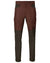 Bloodstone Red/Shadow Brown coloured Harkila Scandinavian Trousers on white background #colour_bloodstone-red-shadow-brown