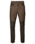 Slate Brown/Shadow Brown coloured Harkila Scandinavian Trousers on white background #colour_slate-brown-shadow-brown
