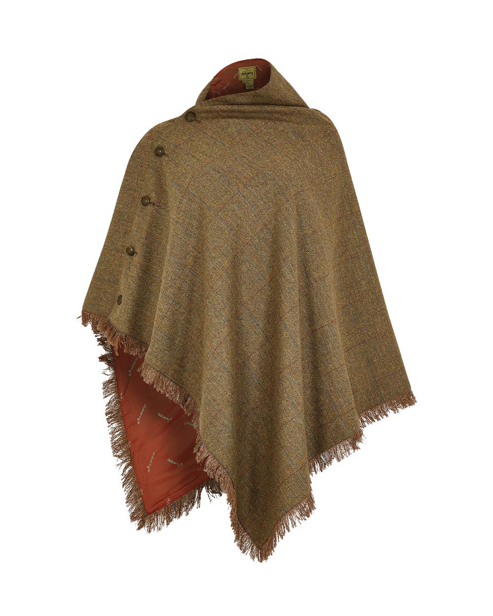 Hazelwood Tweed Poncho in Burren 