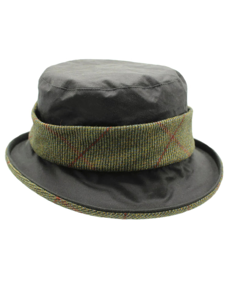 Heather Natalie Tweed Twist Wax Hat