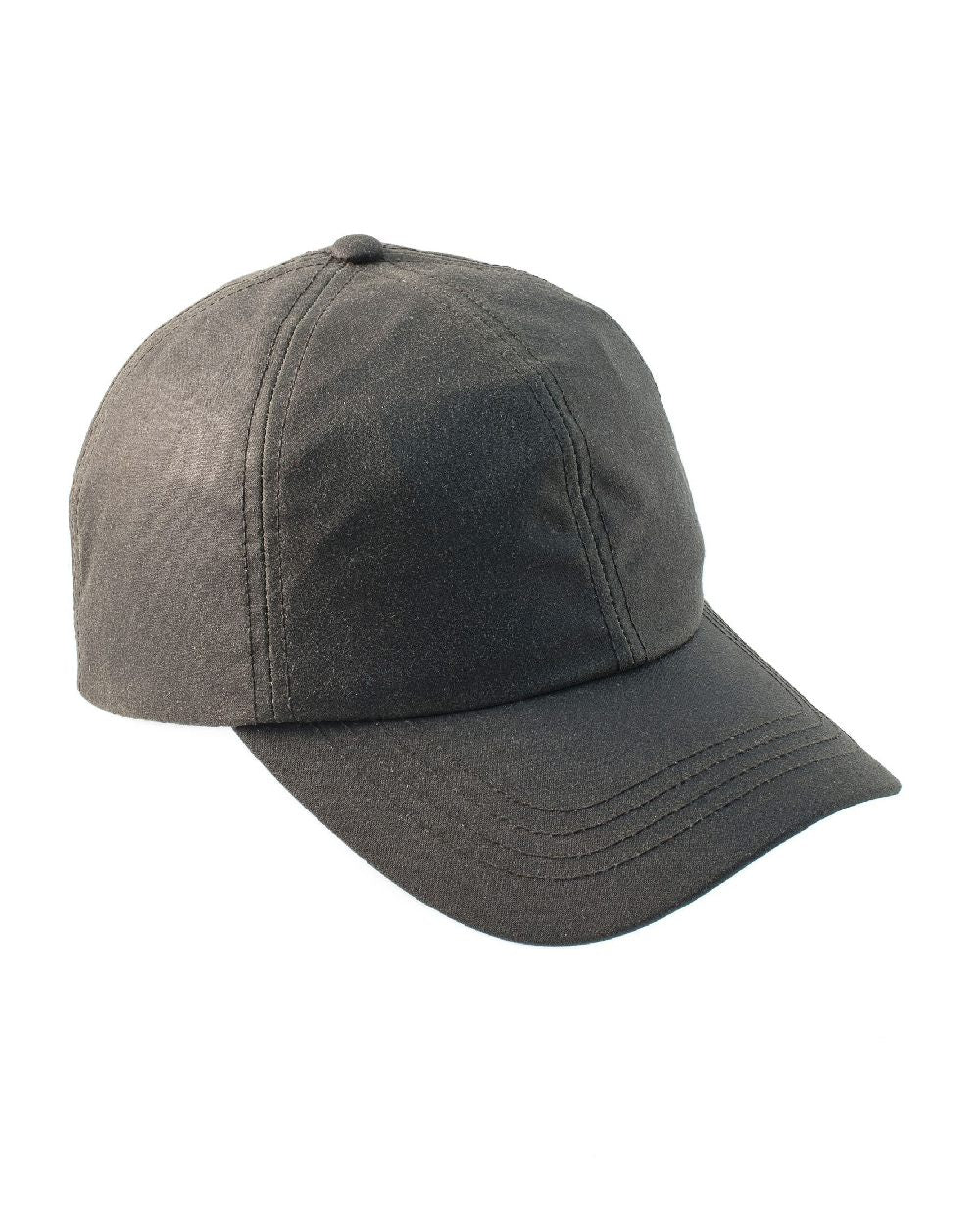 Heather Darley Wax Baseball Cap in Olive 