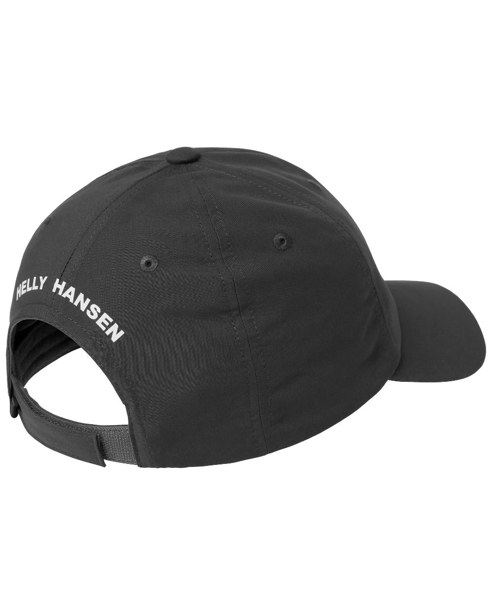 Ebony coloured Helly Hansen Crew Cap 2.0 on white background 
