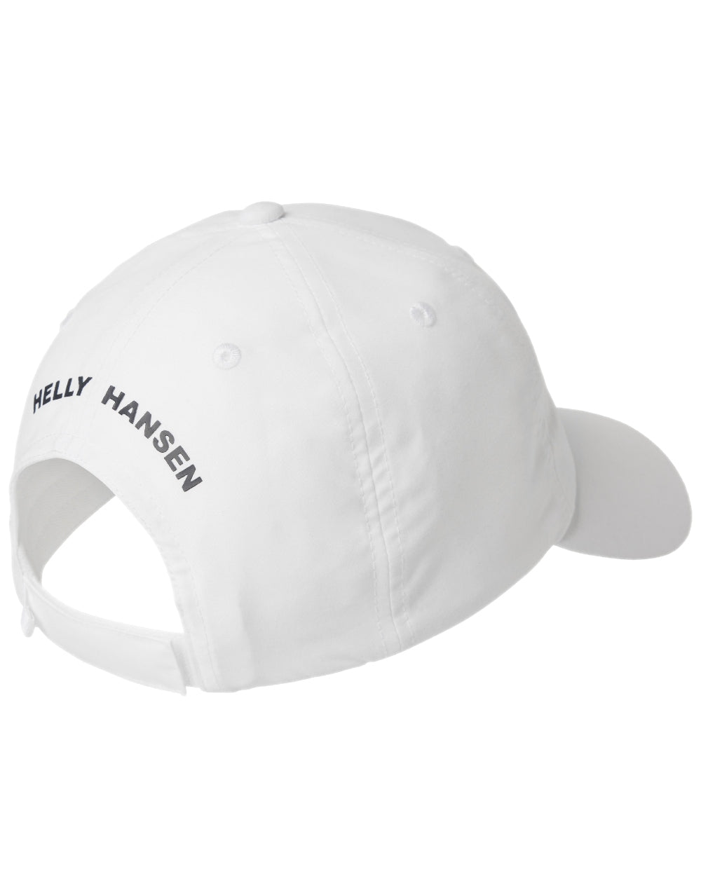 White coloured Helly Hansen Crew Cap 2.0 on white background 