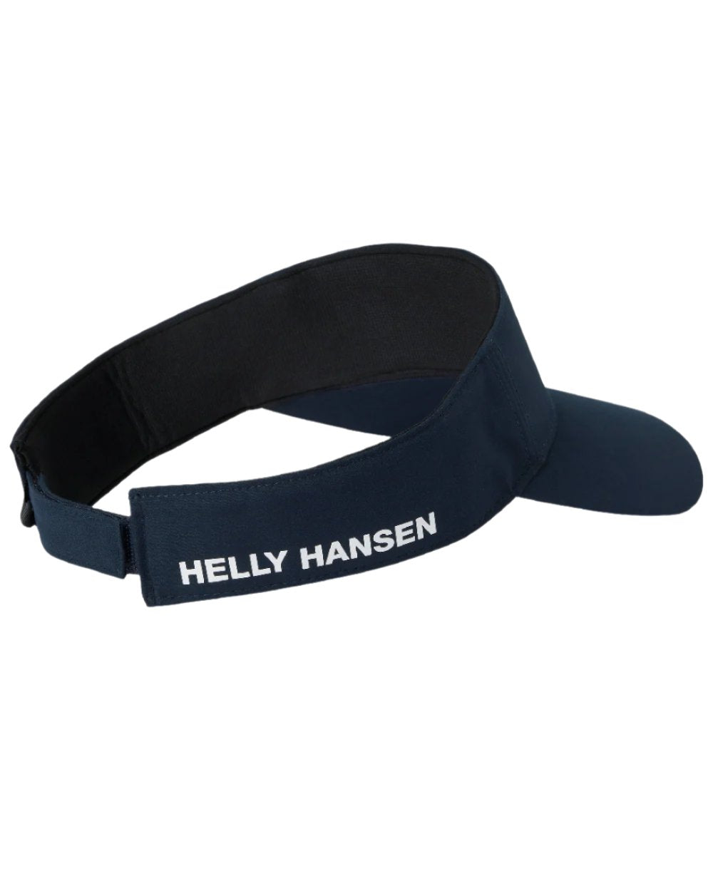 Navy coloured Helly Hansen crew visor 2.0 on white background 