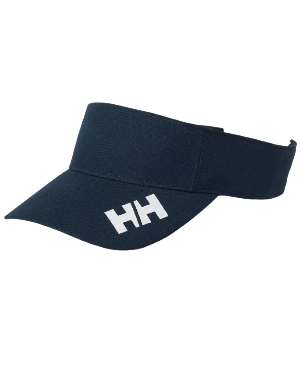 Navy coloured Helly Hansen crew visor 2.0 on white background 