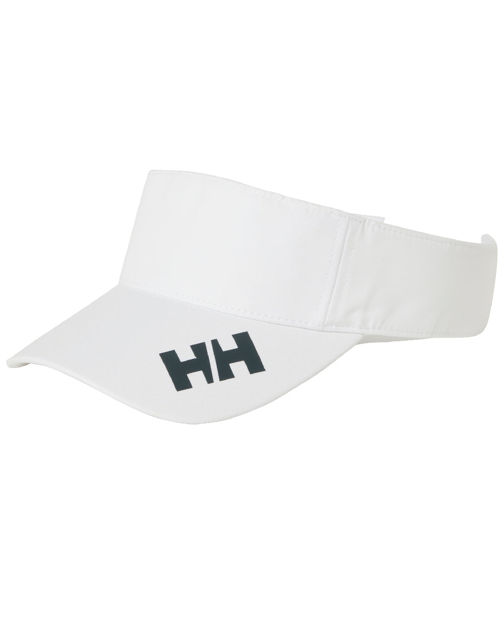 White coloured Helly Hansen crew visor 2.0 on white background 