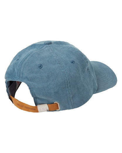 Dusty Blue coloured Helly Hansen Graphic Cap on white background 