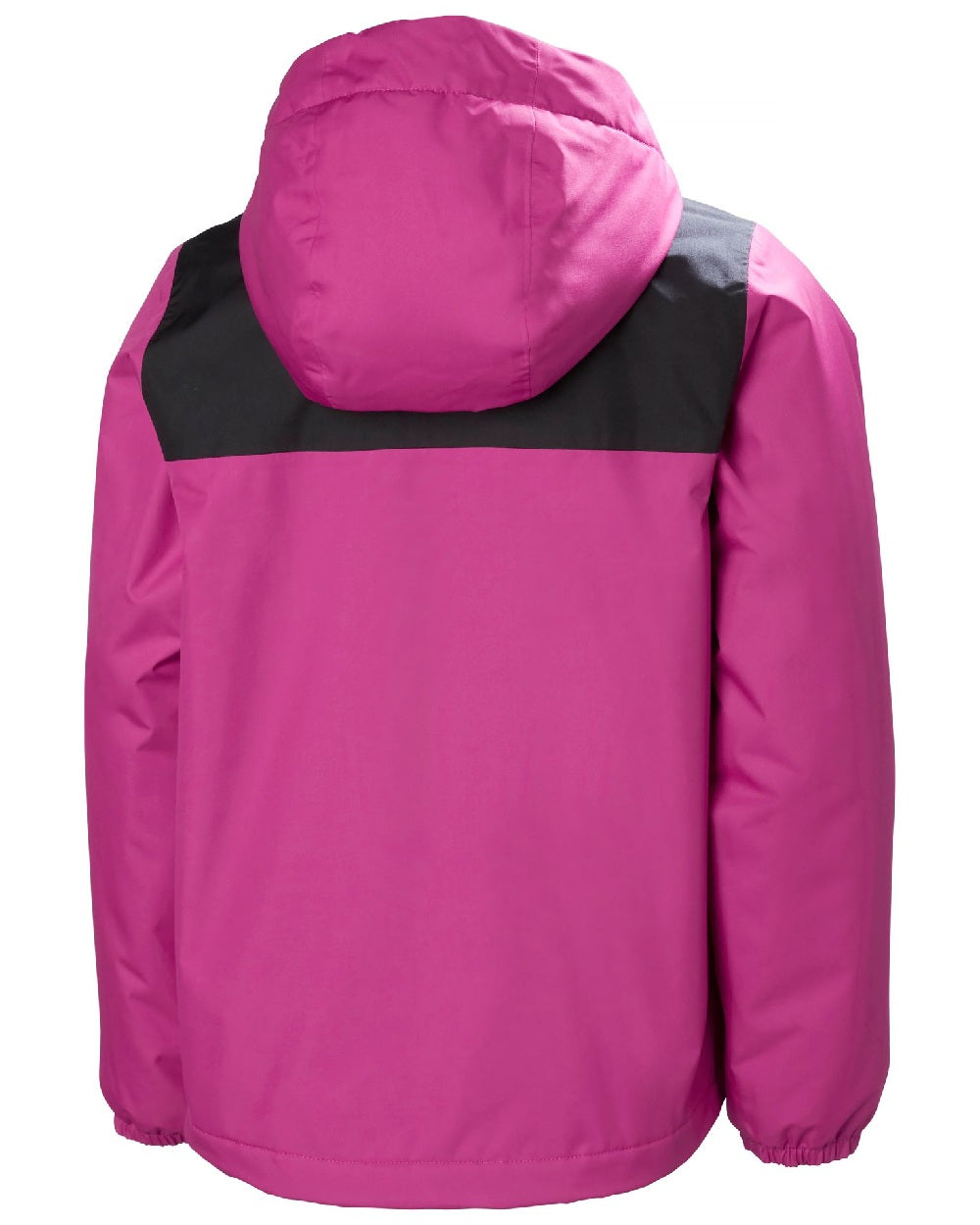 Magenta 2 Coloured Helly Hansen Juniors Vancouver Fleece Insulated Jacket on white background 