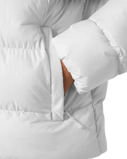 Nimbus Cloud Coloured Helly Hansen Mens Active Puffy Jacket on white background 