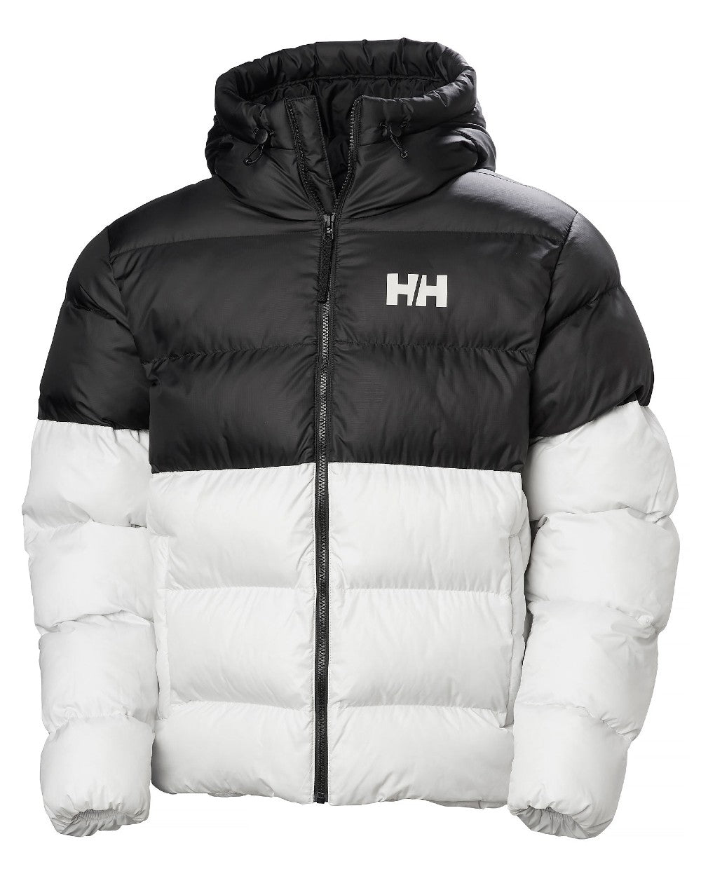 Nimbus Cloud Coloured Helly Hansen Mens Active Puffy Jacket on white background 