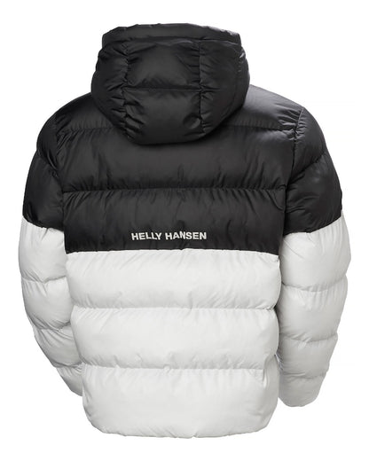 Nimbus Cloud Coloured Helly Hansen Mens Active Puffy Jacket on white background 