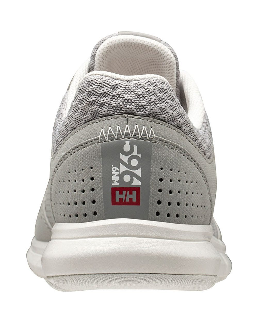 New Light Grey Coloured Helly Hansen Mens Ahiga V4 HP Sneakers on white background 
