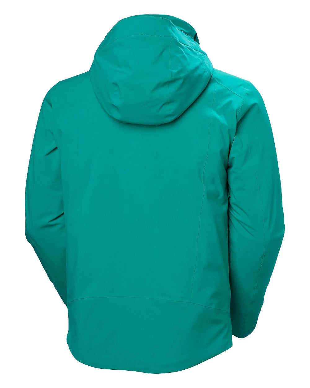 Signal Green Coloured Helly Hansen Mens Alpha 4.0 Jacket on white background 