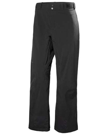 Black Coloured Mens Alpha Insulated Pant on White Background 