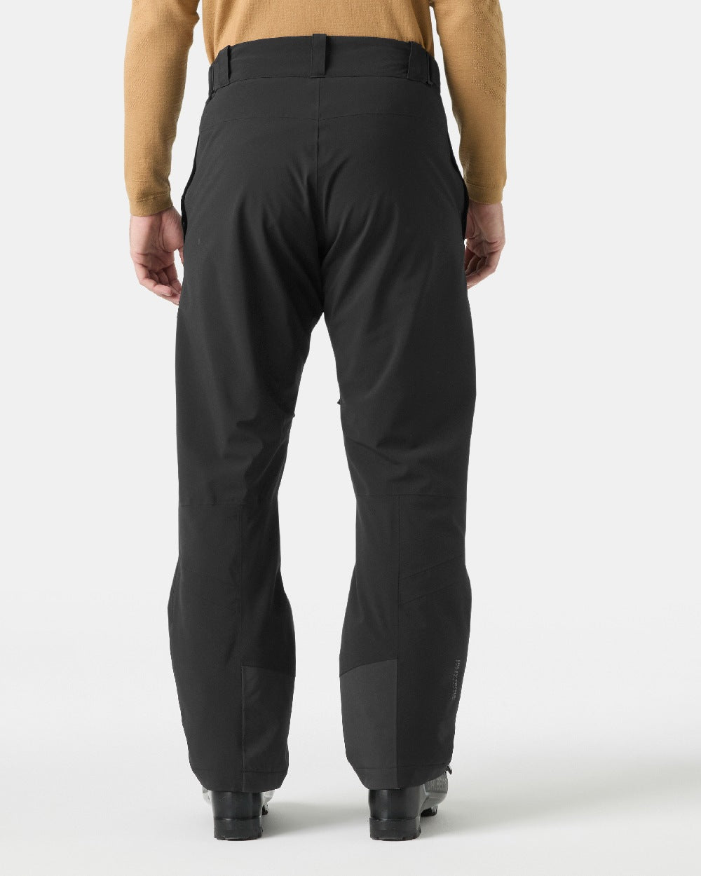 Black Coloured Mens Alpha Insulated Pant on White Background 
