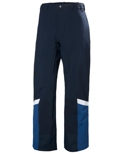 Navy Coloured Mens Alpha Insulated Pant on White Background 