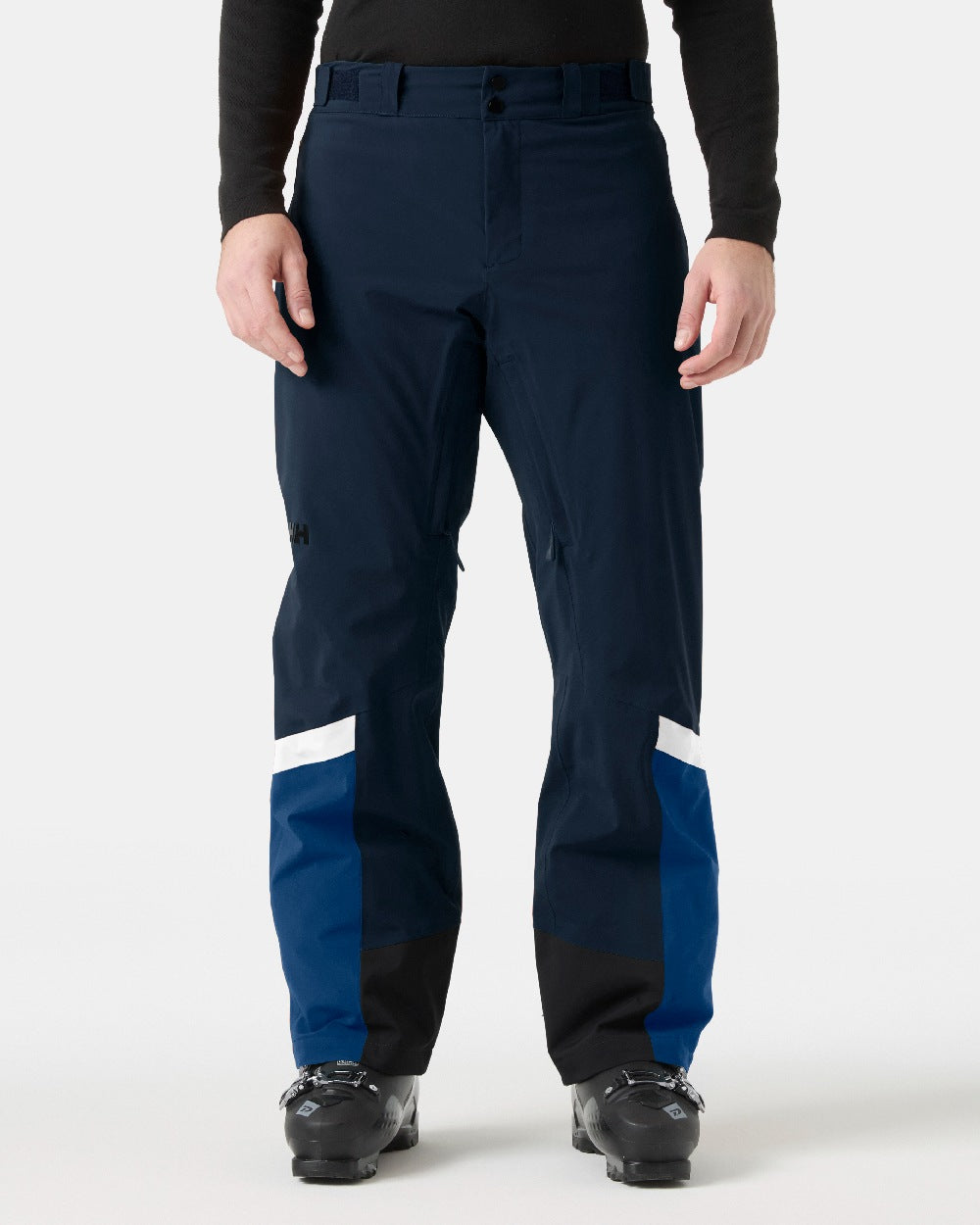 Navy Coloured Mens Alpha Insulated Pant on White Background 