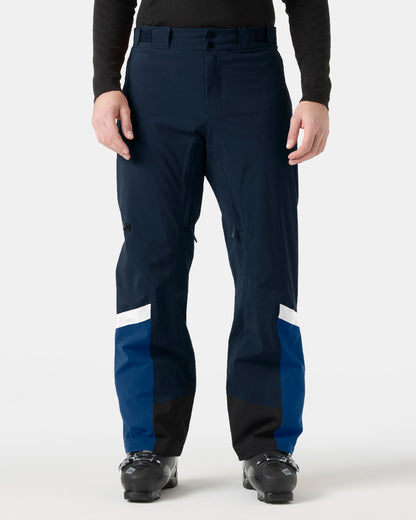 Navy Coloured Mens Alpha Insulated Pant on White Background 