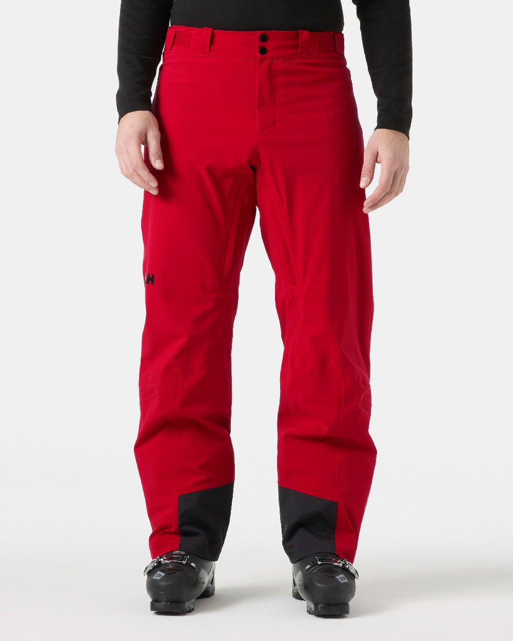 Red Coloured Mens Alpha Insulated Pant on White Background 