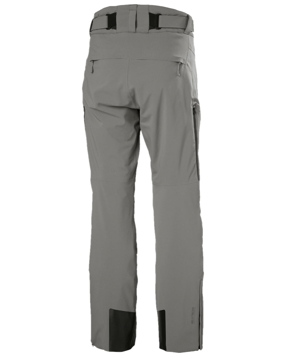 Concrete Coloured Helly Hansen Mens Alpha Lifaloft Insulated Ski Pants on white background 