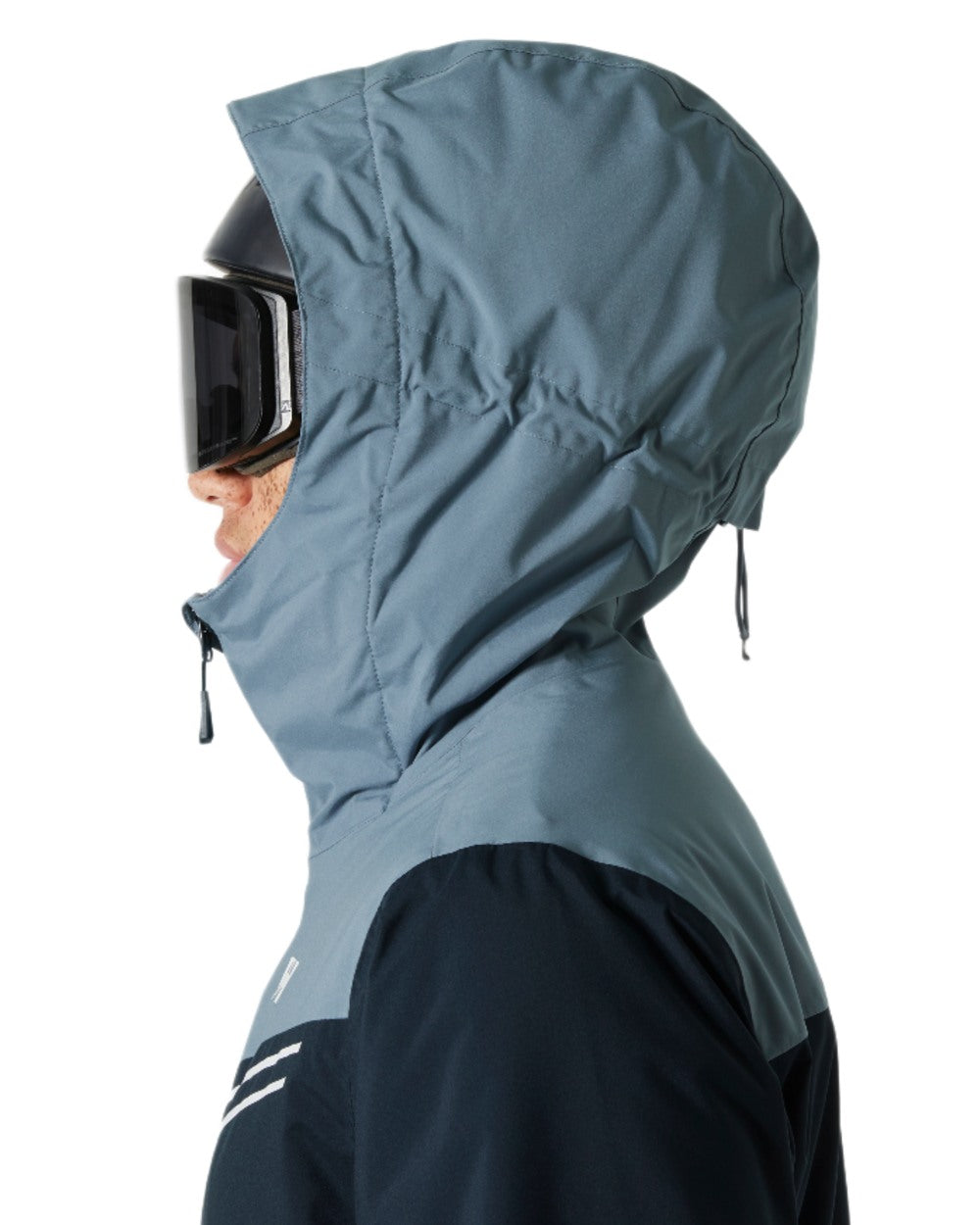 Navy Coloured Helly Hansen Mens Alpine Insulated Jacket on white background 