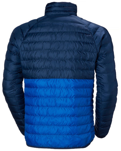 Cobalt 2 Coloured Helly Hansen Mens Banff Insulator Jacket on white background 