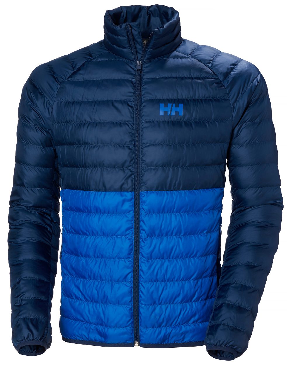 Cobalt 2 Coloured Helly Hansen Mens Banff Insulator Jacket on white background 