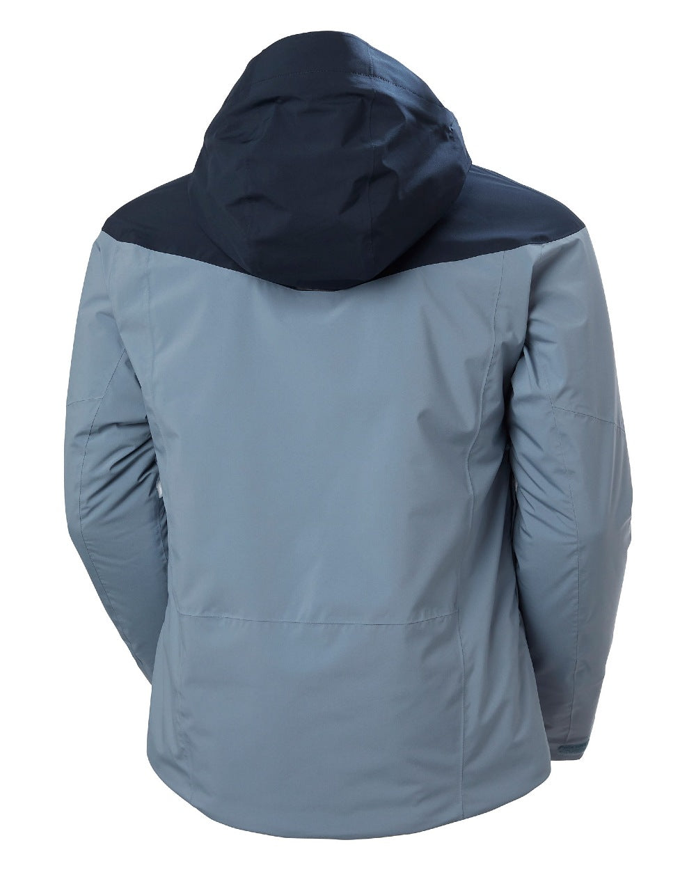 Washed Navy Coloured Helly Hansen Mens Carv Lifaloft 2.0 Jacket on white background 