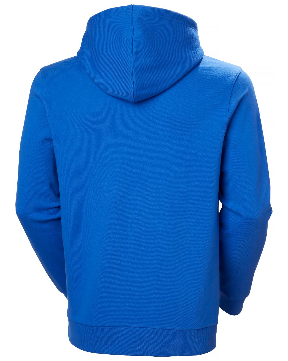 Cobalt 2 coloured Helly Hansen Mens Core Graphic Hoodie on white background 