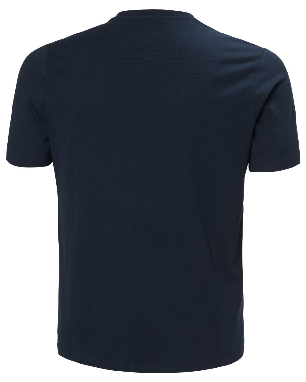 Navy coloured Helly Hansen Mens Core Graphic T-Shirt 2.0 on white background 