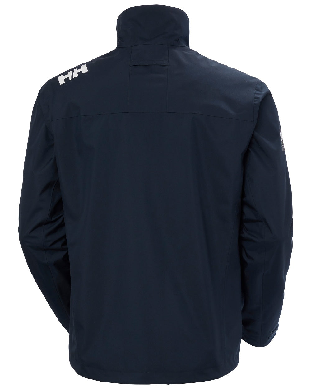 Navy coloured Helly Hansen Mens Crew Jacket 2.0 on white background 