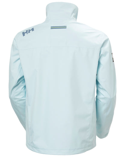 Barely Blue Coloured Helly Hansen Mens Crew Jacket 2.0 on white background
