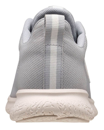 Grey Fog Off White coloured Helly Hansen Mens Crew Light Casual Shoes on white background 