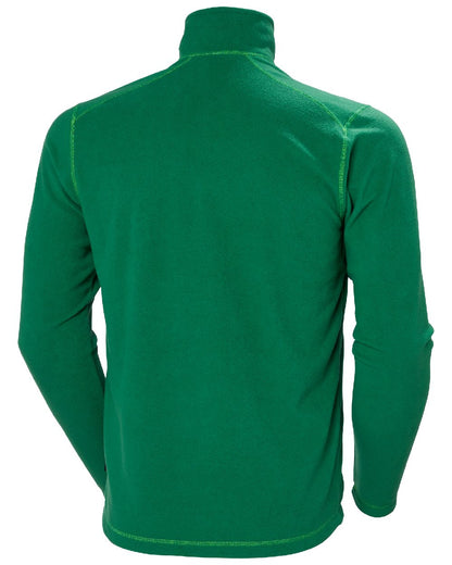 Malachite coloured Helly Hansen Mens Daybreaker Fleece Jacket on white background 