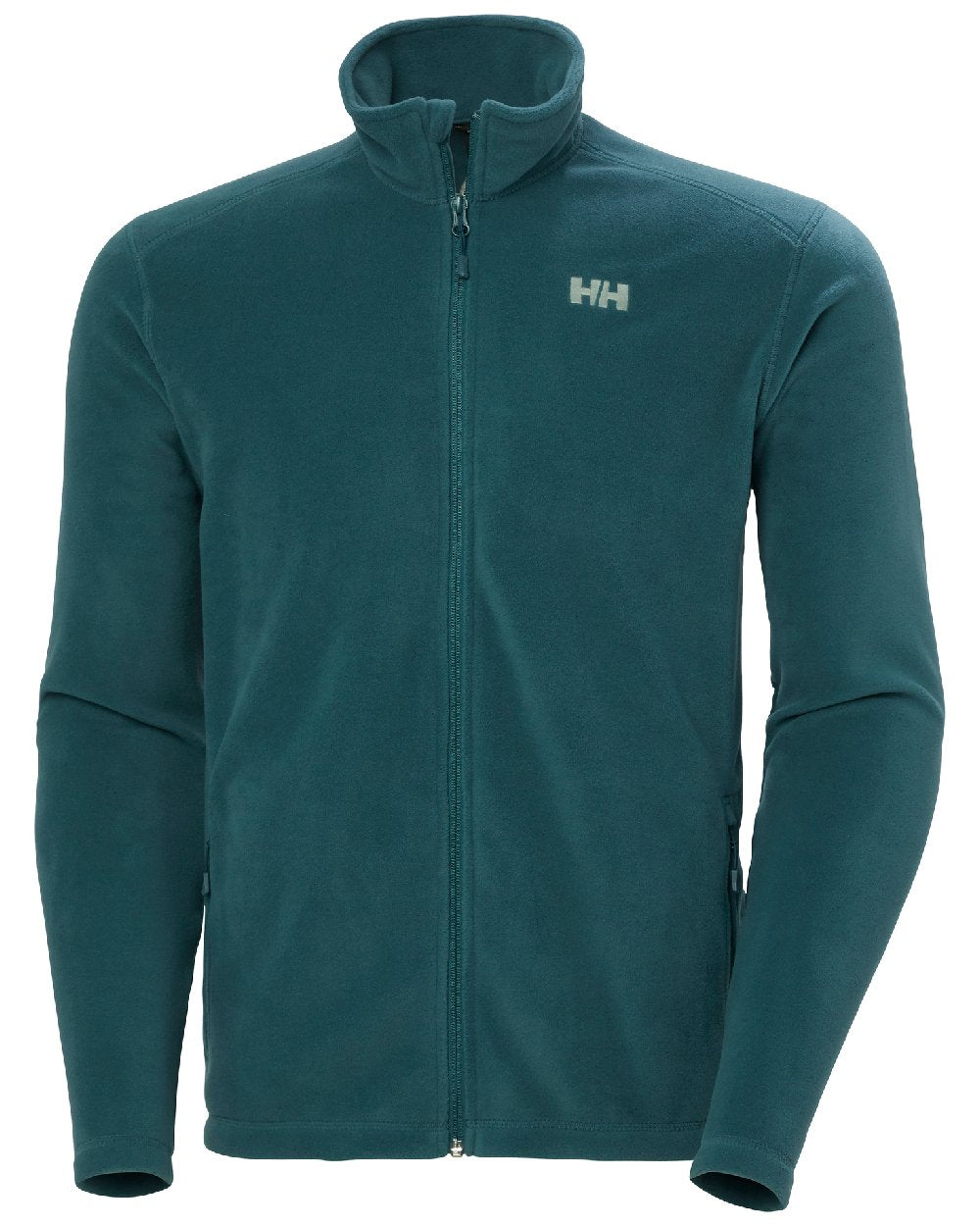 Deep Creek coloured Helly Hansen Mens Daybreaker Fleece Jacket on white background 