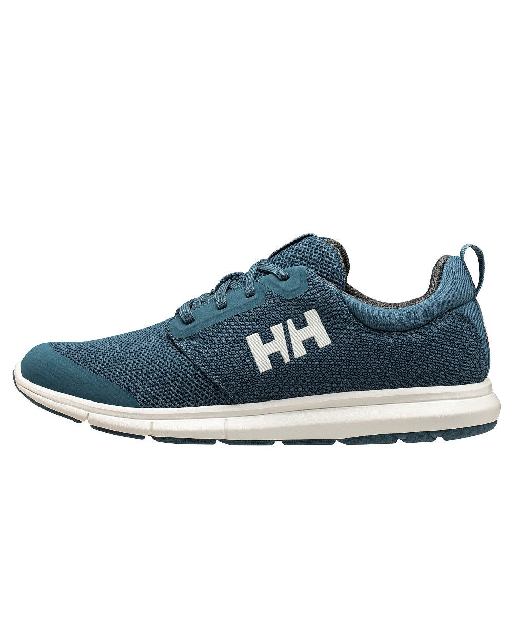 Washed Navy Coloured Helly Hansen Mens Feathering Shoes on white background 