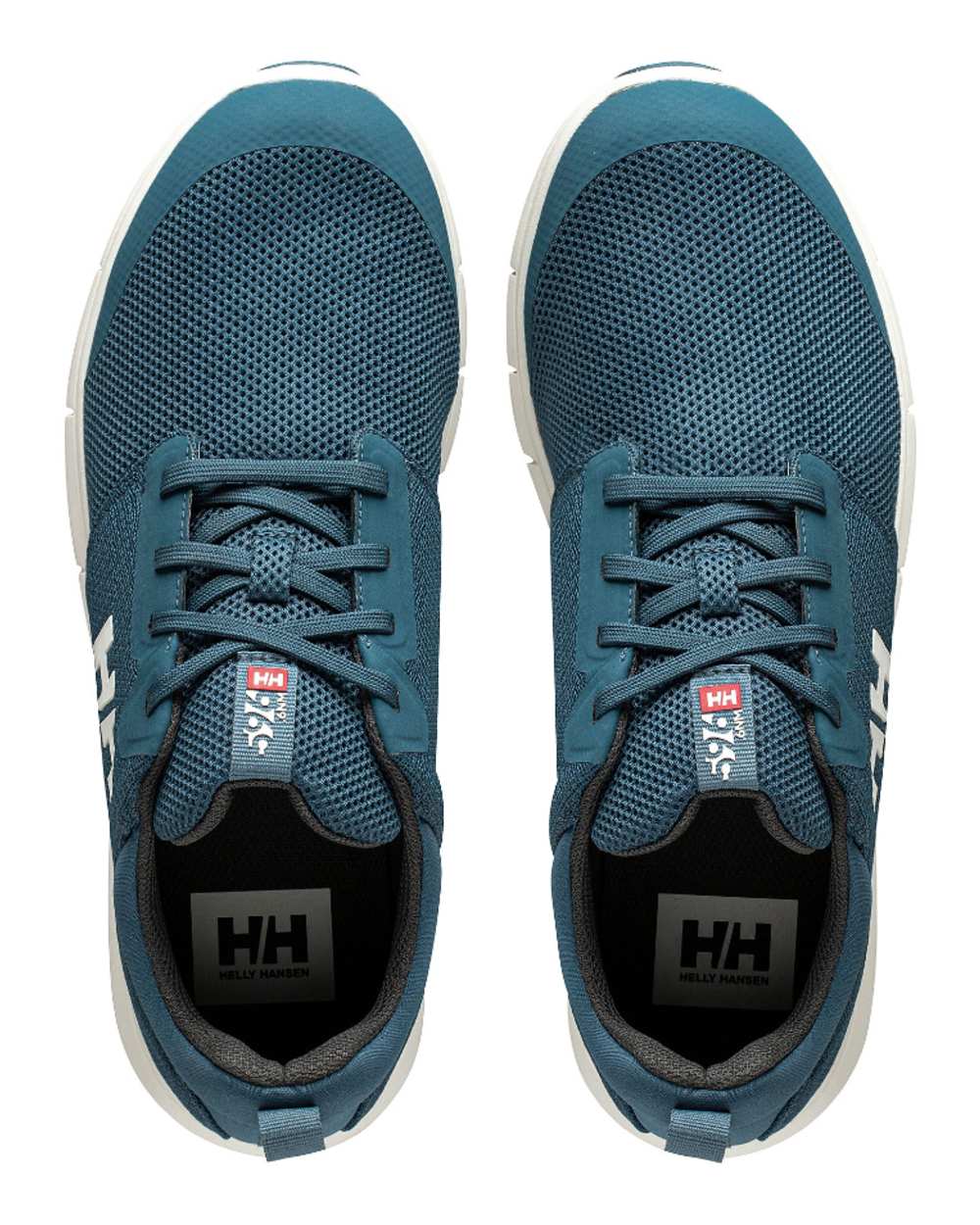 Washed Navy Coloured Helly Hansen Mens Feathering Shoes on white background 