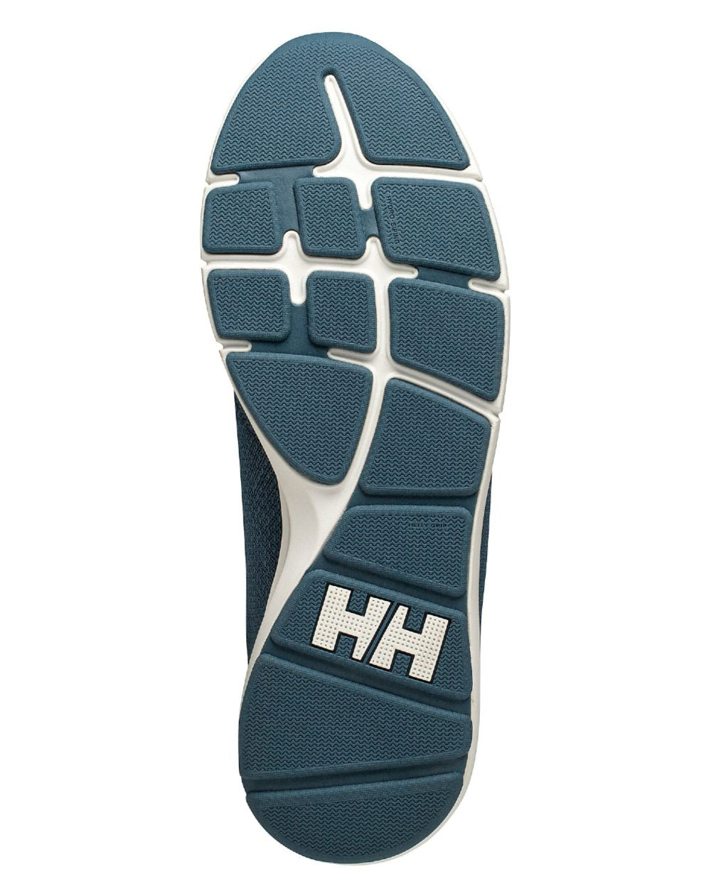 Washed Navy Coloured Helly Hansen Mens Feathering Shoes on white background 